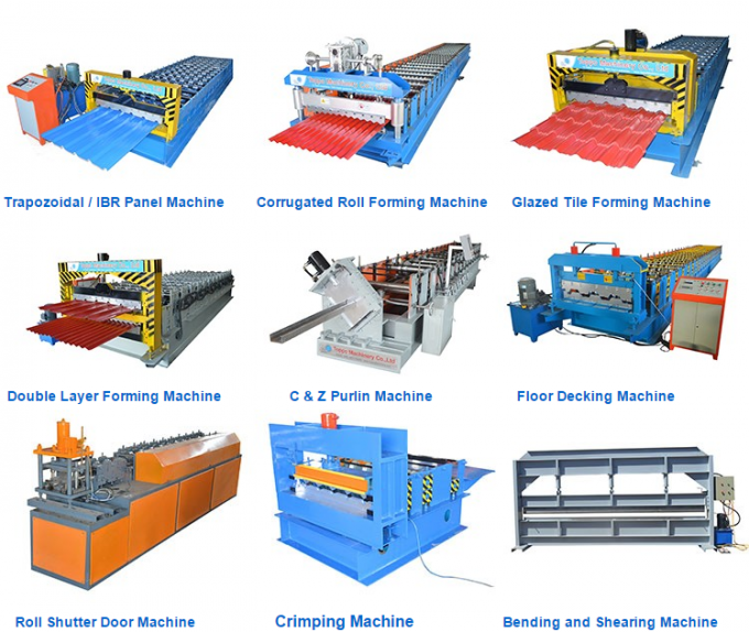 1100 Glazed Tile Roll Forming Machine/color steel sheet making machine for buildings decoration