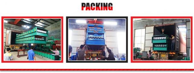 Automatic Glazed Tile Roll Forming Machine With 2.5 Ton Capacity Decoiler