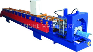 China GI Colored Steel Cold Roll Forming Machine With Electric Tile Cutting Machine supplier