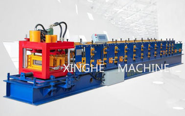 China Corrugated Iron Purlin Roll Forming Machine For Making Stadium Roof Sheet supplier