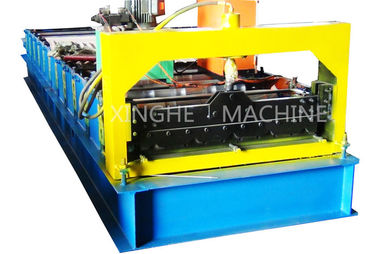 China PCL Control Roofing Sheet Roll Forming Machine With Plate Bending Machine  supplier