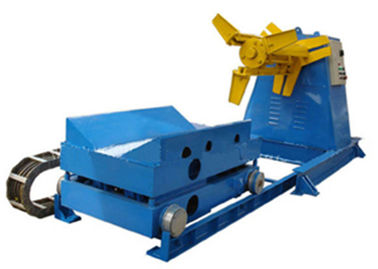 China 5 Tons Capacity Steel Coil Decoiler With 4KW Power Motor Controlling System supplier