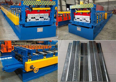 China Aluminum Floor Deck Roll Forming Machine , Shutter Door Roll Forming Machine supplier