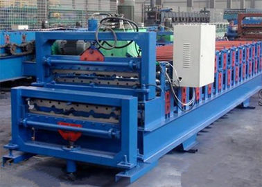 China 380V Double Layer Roll Forming Machine , Roofing Sheet Roll Forming Machine  supplier
