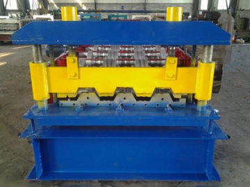 China Automatic High Speed Sheet Metal Roll Forming Machine For Making Floor Decks supplier