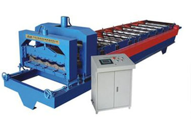 China Glazed Tile Roof Panel Cold Roll Forming Machines / Roofing Sheet Roll Forming Machine supplier