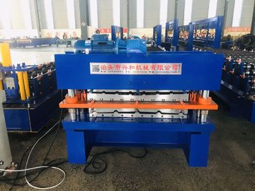 China double layer panel high efficiency cold roll forming machine supplier