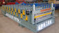 Automatic Double Deck Roll Forming Machine For Making Steel Roof Panel supplier