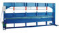 Blue Color 4m Width Hydraulic Sheet Bending Machine For Galvanized Steel Coil supplier