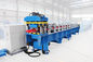 Glazed Tile Ridge Cap Roll Forming Machine With 8 - 12m / Min Forming Speed supplier