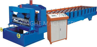 China Easy Operating Automatic Roll Forming Machines For 840mm Antique Glazed Tile supplier