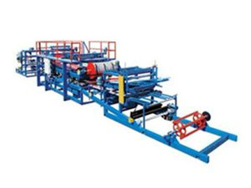 China Continuous Sandwich Panel Roll Forming Machine For Roof Or Wall Plate Making supplier