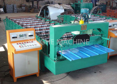 China Color Coated Highly Effective Cold Roll Forming Machines , Metal Roofing Roll Former supplier