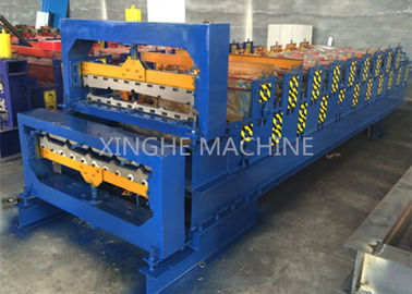 China Aluminum Metal Roofing Sheet Making Machine , Steel Tile Forming Machine supplier