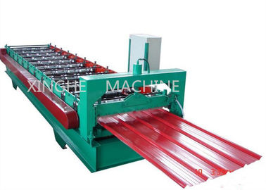 China High Capacity Cold Roll Forming Machines With Coiler Sheet Guiding Device supplier