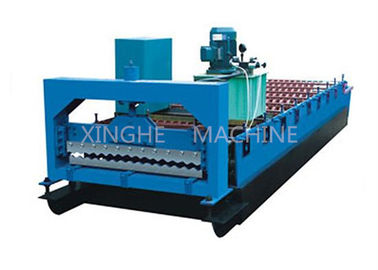 China Smart Cold Roll Forming Machines / Sheet Metal Forming Equipment With 3kw Motor supplier