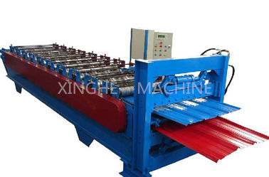 China PPGI Steel Double Layer Roll Forming Machine For Making Factory Wall Panel supplier