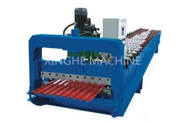 China PPGI Steel Roller Shutter Door Roll Forming Machine With 3kw Power Motor Control supplier