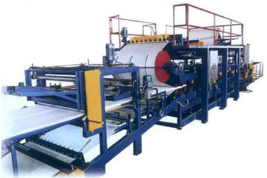 China Eps / Rock Wool Sandwich Wall Panel Roll Forming Production Line / Machine supplier