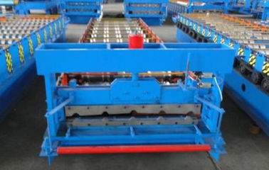 China 3kw High Speed Roof Panel Roll Forming Machine Using Galvanized Steel Coil supplier