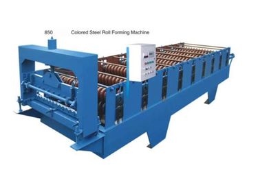 China Automatic Tile Sheet Metal Roller Machine With Coil Sheet Guiding Device supplier