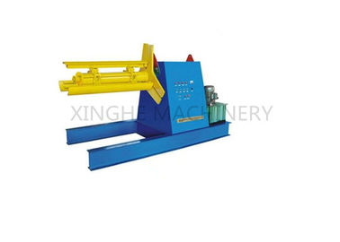 China High Speed Roll Forming Production Line Decoiler Machine With Forming Cutter supplier