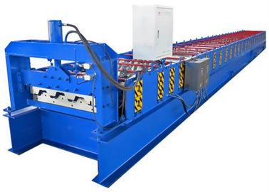China 380V Galvanized Steel Floor Deck Roll Forming Machine With 23 Rows Rollers supplier