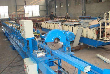 China Frequency Control Downspout Roll Forming Machine With Hydraulic Cutting Machine supplier