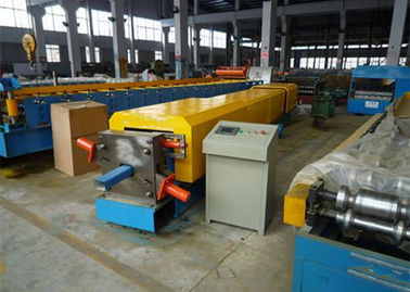 China 4kw Aluminium Gutter Roll Forming Machine With Metal Sheet Bending Machine supplier