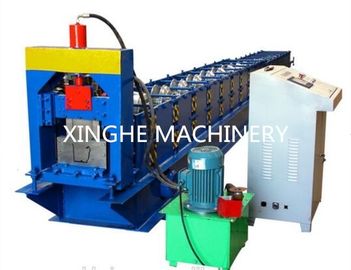 China Gutter Cold Roll Forming Machines / Square Type Downpipe Former Equipment supplier
