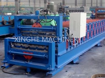 China Africa Model  Roof Panel Roll Forming Machines , Aluminium Sheet Metal Rolls supplier