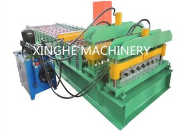 China Glazed Tile Roll Forming Machine，Roll Forming Machine For Cold Room Panel supplier
