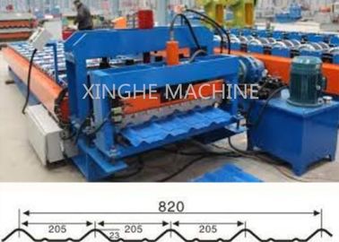 China 820 Model Automatic Glazed Tile Steel Profile Bending Forming Machine supplier