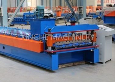 China Metal Roofing Sheet Bending Machine , Automatic Roof Panel Roll Forming Machine supplier