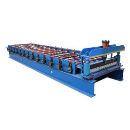 China 1050 Coated Steel Sheet Making Machine Wall Panel And Roof Forming Machine supplier