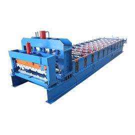 China Steel Tile Forming Machine For Roofing Glazed Sheet Metal Construction Materials supplier