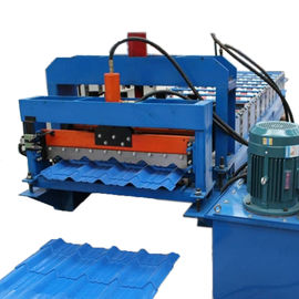 China Automatic Metal Roof Glazed Tile Roll Forming Machine Manufacturers supplier