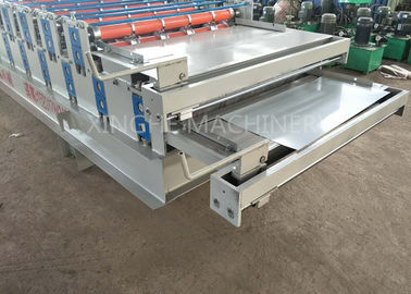 High Capacity Metal Roof Forming Machine For 0.3 - 0.8mm Thickness Steel Plate supplier