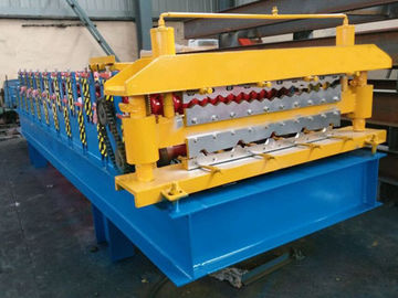 Smart Sheet Roll Forming Machine / Tile Roll Forming Machine For 850 Width Tiles supplier