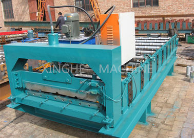 High Capacity Cold Roll Forming Machines With Coiler Sheet Guiding Device supplier