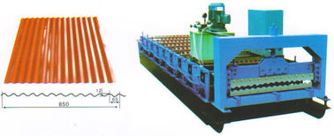 Automatic Wall Panel Roll Forming Machine , Sheet Metal Roll Forming Machine supplier