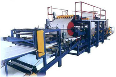 Eps / Rock Wool Sandwich Wall Panel Roll Forming Production Line / Machine supplier