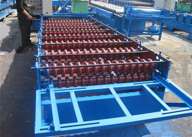 380V 60HZ Aluminum Automatic Roll Forming Machines With PLC Control System supplier