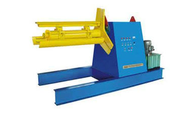 380V 60HZ Roll Forming Production Line Automatic Decoiler With Hydraulic System supplier