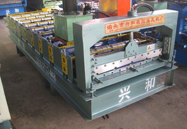 Hydraulic Cutting Cold Roll Forming Machines , Steel Roll Forming Machine supplier