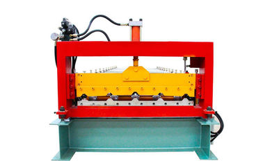 Automatic Metal Roof Forming Machine Making 840 Width Colored Steel Tiles supplier