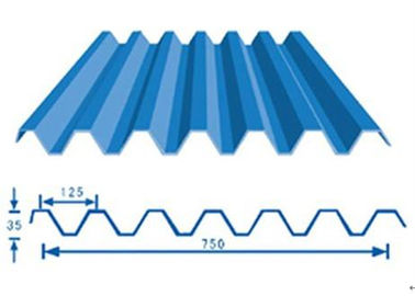 4.0kw Automatic Roll Forming Machines For 0.40 - 0.80 Mm Thickness Material supplier