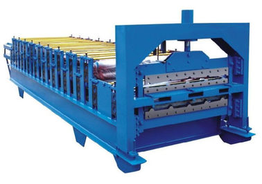 Electric Control Double Layer Roll Forming Machine , Cnc Roll Forming Machine supplier