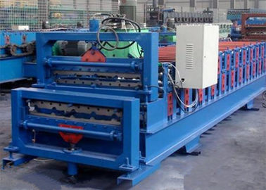 380V Double Layer Roll Forming Machine , Roofing Sheet Roll Forming Machine  supplier