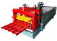Grey Color Corrugated Sheet Roll Forming Machine With 2 Hydraulic Guillotine supplier